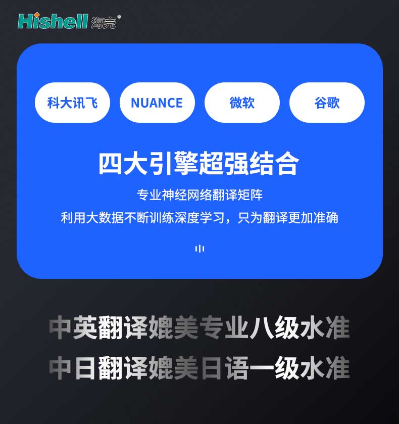 即时翻译机ili，支持离线翻译模式。【海壳】