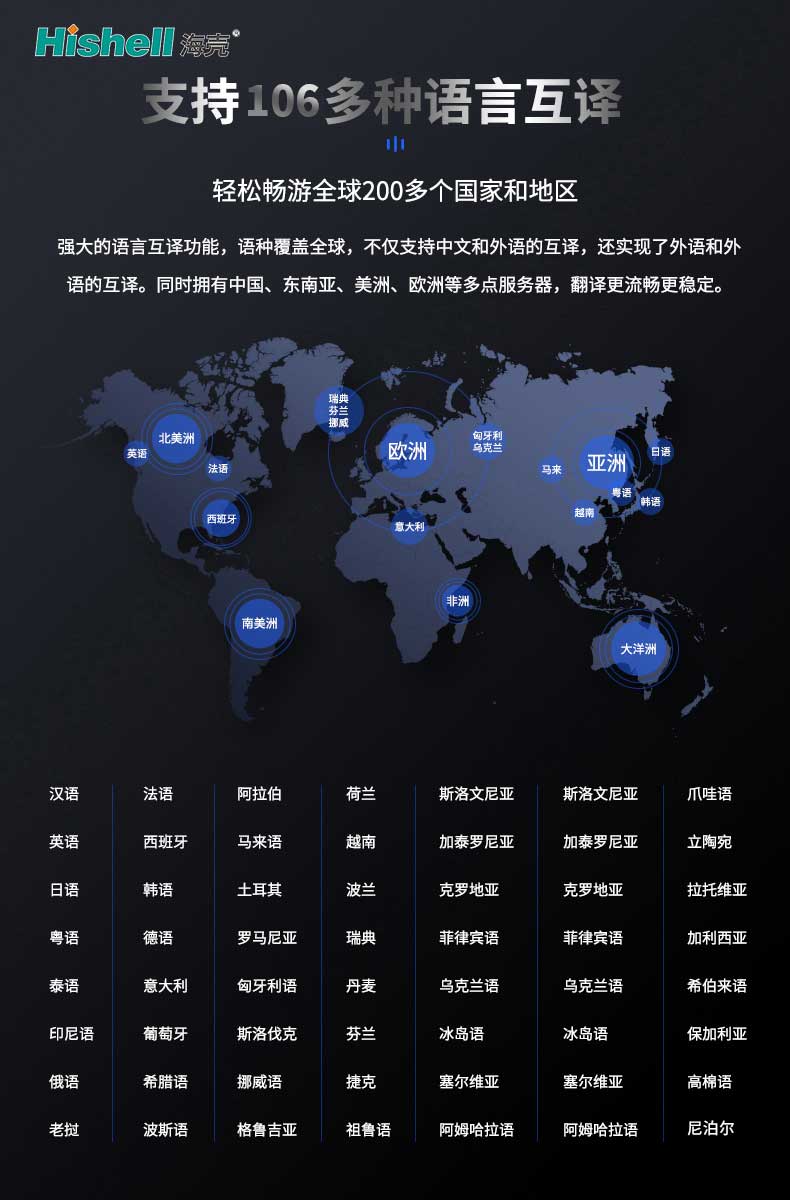 掌上翻译机，必带用品。【海壳】