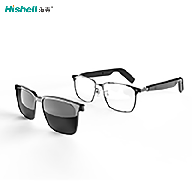 AI蓝牙翻译眼镜多语言实时互译光学防蓝光磁吸式镜片SG20pro