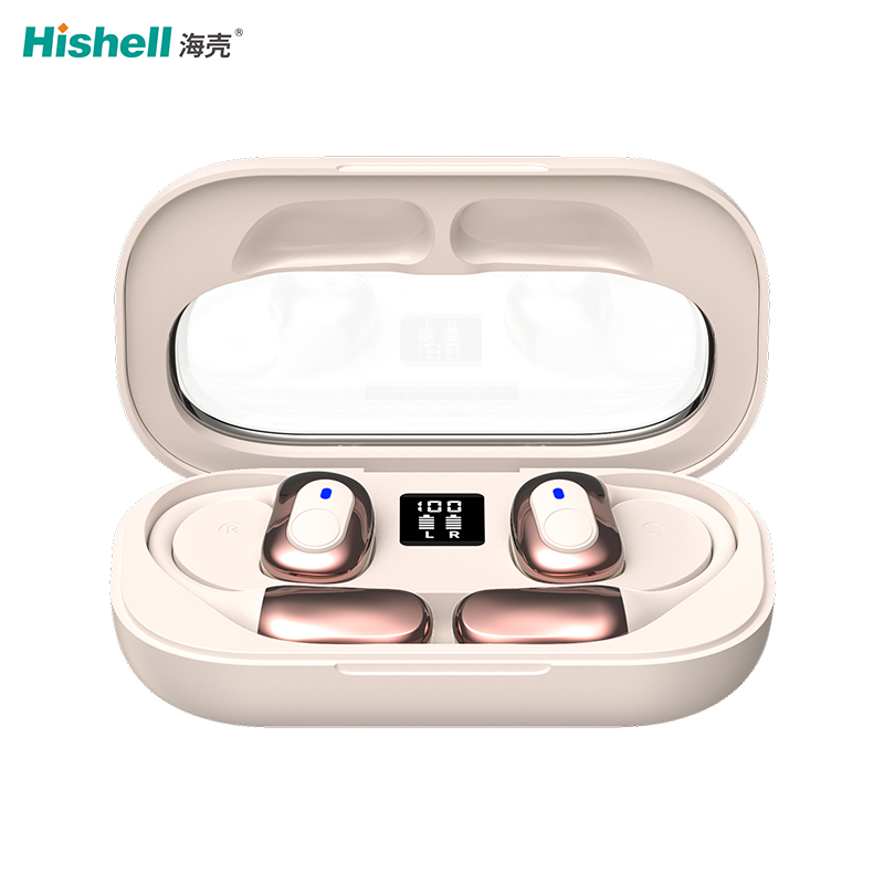 智能降噪超长续航音质细腻通透挂耳式蓝牙耳机YW01