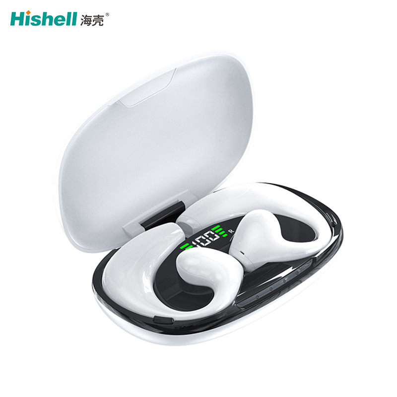 高音清亮不刺耳HiFi音质LED智能数显骨传导蓝牙耳机JR02